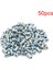 10 Adet Tarzı Adet 5mm Diş Çapı 15 x 8mm Fren Kablosu Tel Lehimsiz Nipel Vida Gümüş Motosiklet Için Vida (Yurt Dışından) 5