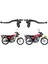 Uzun Sol Stil Cvo Çifti Motosiklet Fren Debriyaj Kolları Siyah Honda Cg 125 Için Alüminyum Alaşım Motosiklet Fren ve Debriyaj Kolu Kablosu Ön Fren (Yurt Dışından) 3