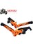 C Stili Fduke 200DUKE 250DUKE 390DUKE RC125 RC200 RC390 Rc Duke Motosiklet C Ayarlanabilir Fren Debriyaj Kolları (Yurt Dışından) 3