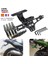 Yeşil 4 Tarzı Motosiklet Arka Plaka Montaj Tutucu ve Dönüş Sinyali Işığı Honda Için Kawasaki Z750 Z800 Için Yamaha MT07 MT09 MT10 R1 3 (Yurt Dışından) 2