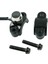 1 Takım Stili 22C Motorcycle Switch Handlebar Mount Horn Headlight Strobe Momentary Switch Button Aluminum Alloy Interruptor (Yurt Dışından) 1
