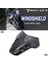 Siyah Stil Motosikletler Yeni Aksesuarlar Ön Cam Ön Cam Hava Rüzgar Deflektörü Yamaha Mt-07 MT07 mt 07 mt Siyah ve Şeffaf (Yurt Dışından) 3