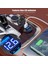 Kırmızı Kablo Stili 36W Qc3.0 Motosiklet USB Şarj Soketi LED Ekran Metal Anahtarı Su Geçirmez Evrensel Kamyon Araba Çakmak Soketi Telefon Için (Yurt Dışından) 3