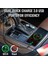 Kırmızı Kablo Stili 36W Qc3.0 Motosiklet USB Şarj Soketi LED Ekran Metal Anahtarı Su Geçirmez Evrensel Kamyon Araba Çakmak Soketi Telefon Için (Yurt Dışından) 5