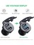 Mavi Stil 2.1A Voltmetre Kablolu In-Line 10A Sigorta Çift USB Şarj Soketi Araba Tekne Deniz Motosikleti Için Su Geçirmez Güç Çıkışı (Yurt Dışından) 4
