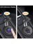 Voltmetre-Yeşil-Çizgi Stili 48W Motosiklet USB Şarj Cihazı Pd+Qc 3.0 Anahtarlı LED Voltmetre USB Araç Şarj Cihazı Evrensel Kamyon Suv Rv Atv Tekne Soketi (Yurt Dışından) 3