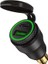 Siyah Kırmızı Stil Alüminyum Type-C Pd Güç Dağıtımı USB Şarj Cihazı 30W Qc 3.0 Hızlı Şarj Cihazı Hella Dın Soketi Için Su Geçirmez Bmw Ducati Triumph (Yurt Dışından) 2