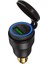 Siyah Kırmızı Stil Alüminyum Type-C Pd Güç Dağıtımı USB Şarj Cihazı 30W Qc 3.0 Hızlı Şarj Cihazı Hella Dın Soketi Için Su Geçirmez Bmw Ducati Triumph (Yurt Dışından) 4