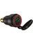 Siyah Kırmızı Stil Alüminyum Type-C Pd Güç Dağıtımı USB Şarj Cihazı 30W Qc 3.0 Hızlı Şarj Cihazı Hella Dın Soketi Için Su Geçirmez Bmw Ducati Triumph (Yurt Dışından) 5