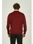 Erkek Polo Yaka Düğmeli Yün Kazak 6091023 D.bordo 4