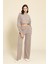 Crop Cepli Kahve Pantolon Takım 2