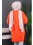 Orange Bisiklet Yaka Yan Yırtmaçlı Sweat 4