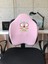 X-Large Visco Bel Destek Gamer Oyuncu Koltuk Yastığı- Pembe Baykus 1