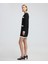 Metal Düğmeli Colorblock Elbise IW6240002297001 3