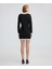 Metal Düğmeli Colorblock Elbise IW6240002297001 4