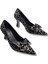 Mancharela Kadın Leopar Desenli Stiletto Ayakkabı - Mancharela - Leopar - 37 2