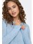 Onlgeena Xo L/s Pullover Knt Noos Mavi 4