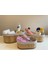 3 Lü Pinterest Stil Bambu Çok Amaçlı Düzenleyici Sepet 6