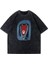 Yıkamalı Kurt ve Kırmızı Başlıklı Kız Oversize Vintage T-Shirt 1