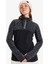 Sayna Half Zipped Kadın Siyah Polar ÜST.41147 1