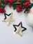 Çok Şık Metal Yıldızlı Çıtçıtlı Saç Tokası 2'li (3cm) 3