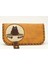 Karamık Figürlü Büyük Cüzdan Etnik Bohem Retro Vintage Style - Hardal 3