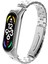 Xiaomi Mi Band 4 / Mi Band 3 Uyumlu Paslanmaz Çelik Kordon 3
