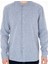 Erkek Lacivert Keten Karışımlı Regular Fit Uzun Kollu Gömlek 50288526-VR033 6