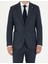 Erkek Lacivert Ekstra Slim Fit Çizgili Takım Elbise 50276879-VR033 6