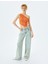 Tek Omuz Jakarlı Slim Fit Asimetrik Crop Üst 2