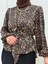Leoparlı Pliseli Etek Takım Leopar 4