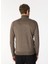 Yarım Balıkçı Yaka Slim Fit Kahve Melanj Erkek Kazak MI2763SS 5
