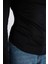 Slim Fit Dar Kesim Bisiklet Yaka Basic Düz Soft Touch Uzun Kollu Tişört E5884AX25SP 5