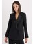 Regular Fit Ceket Yaka Krep Blazer Ceket D9554AX24AU 1