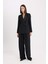 Regular Fit Ceket Yaka Krep Blazer Ceket D9554AX24AU 2