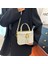 Niş Moda Zarif El Taşıma Kutusu Çanta Retro Yüz Eşleşen Omuz Kıdemli Crossbody Küçük Kare Çanta (Yurt Dışından) 5