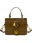 Niş Moda Zarif El Taşıma Kutusu Çanta Retro Yüz Eşleşen Omuz Kıdemli Crossbody Küçük Kare Çanta (Yurt Dışından) 1