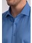 Modern Slim Fit Düz Saten Erkek Gömlek 3