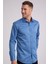 Modern Slim Fit Düz Saten Erkek Gömlek 1