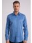Modern Slim Fit Düz Saten Erkek Gömlek 2