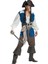 L Cadılar Bayramı Cosplay Pirate Kostümleri Üst Yu Pantolon Kemer Şapkası Ayak Kayışı 7 Pcs Seti | Tatil Kostümleri (Yurt Dışından) 1