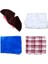 L Cadılar Bayramı Cosplay Pirate Kostümleri Üst Yu Pantolon Kemer Şapkası Ayak Kayışı 7 Pcs Seti | Tatil Kostümleri (Yurt Dışından) 3