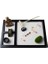 Mini Zen Bahçe Kum Tepsisi Seti 3 Izgara Buda Heykelleri Zen Bahçe Set Kum Köprüsü Ağacı Kumlu Plaj Mikro Peyzaj El Sanatları | Figürinler ve Minyatürler (Yurt Dışından) 2