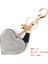 Gümüş Tarzı Kalp Şekilli Top Şansı Araba Süsü Anahtarlık Çanta Asma Kolye Anahtarlık Püskül Dekor (Yurt Dışından) 5
