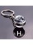 H Dünya Haritası Anahtarlık Küre Dünya Küresi Anahtarlık Metal Anahtarlık Halkası (Yurt Dışından) 1