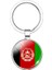 Gümüş Tarzı Andora Afganistan Bayrağı Çift Taraflı Anahtarlık(Yurt Dışından) 5