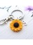 Gümüş Tarzı Sen Ayçiçeği Anahtarlık, Kişiselleştirilmiş Ayçiçeği Şanslı Anahtar Zinciri, Ayçiçeği , Bahçe si, Doğa, Ayçiçeği Şanslı Aksesuar, Papatya si (Yurt Dışından) 2
