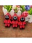 3D Ahtapot Oyunu Figür Maskesi Anahtarlık Şans Kolye Aksesuarları Turuncu Altı Koz Cosplay Anahtarlıklar Bayanlar Kadınlar Erkekler Çocuklar Anahtarlık Oyuncak (Yurt Dışından) 4