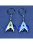 Gümüş Tarzı Yeni Film Star Trek Logo Model Kolye Anahtarlık Yaratıcı ler (Yurt Dışından) 3