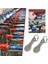 Gümüş Tarzı 2 Adet-Kalp Şekli 2 Adet Metal Alüminyum Alaşım Anahtarlık Alışveriş Sepeti Jetonları, Alışveriş Arabası Anahtarlık Kolaylık Mağazası Alışverişi Kilidi Açma (Yurt Dışından) 3